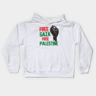 Free Palestine Kids Hoodie